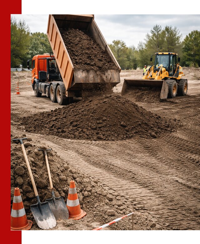 Поставка и доставка планировочного грунта в Краснотурьинске