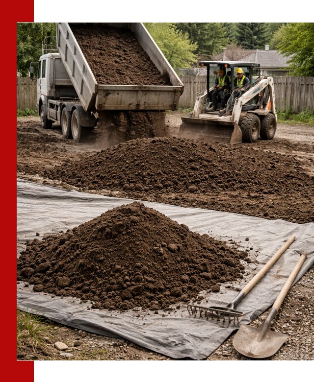 Грунт для отсыпки участка с доставкой в Краснотурьинске