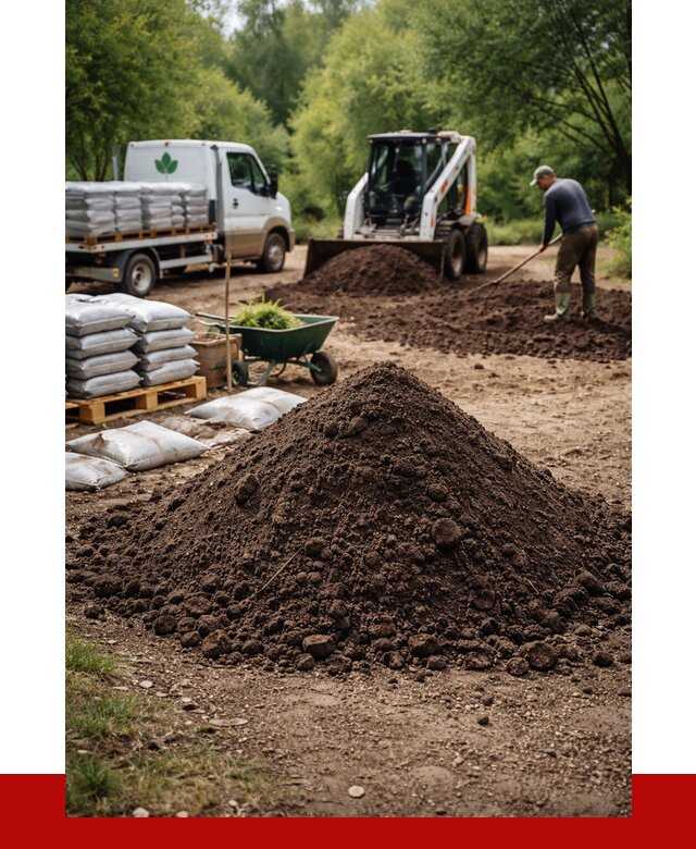 Грунт для озеленения с доставкой в Краснотурьинске от 1914 р. | ПРОНЕРУДКту