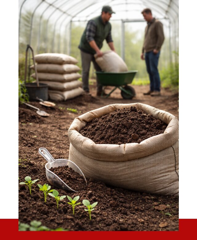 Грунт для теплицы в Краснотурьинске с доставкой от 1595 р. | ПРОНЕРУДКту