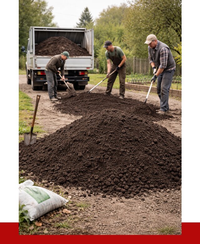 Купить землю для огорода в Краснотурьинске от 3403 р./куб | ПРОНЕРУДКту