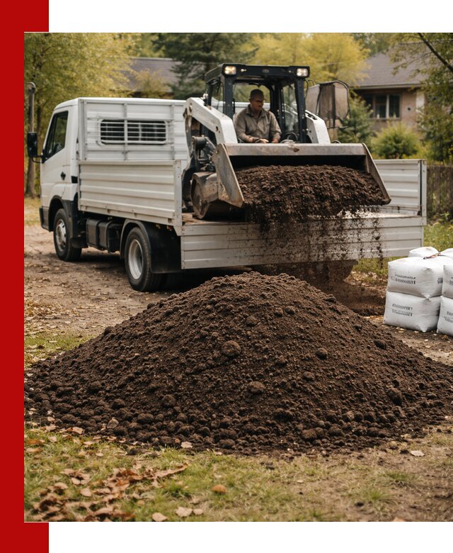 Доставка садовой земли в больших объёмах в Краснотурьинске