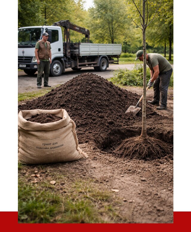 Грунт для посадки деревьев в Краснотурьинске от 1276 р. | ПРОНЕРУДКту