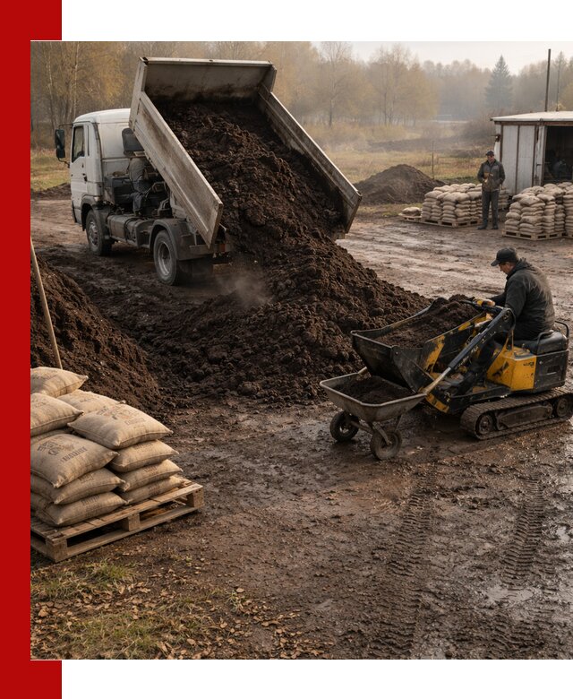 Кислый торф в доставке по выгодным ценам в Краснотурьинске