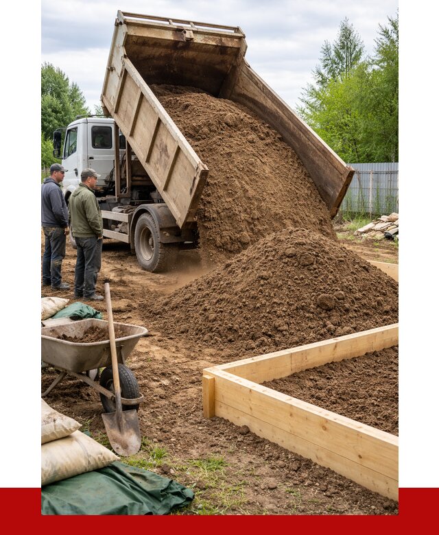 Торфо песчаная смесь в Краснотурьинске с доставкой от 1967 р. | ПРОНЕРУДКту