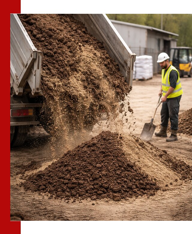 Доставка торфо-песчаной смеси в Краснотурьинске для строительства и озеленения