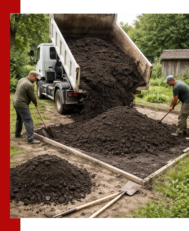 Купить чистый чернозем для огорода с доставкой в Краснотурьинске