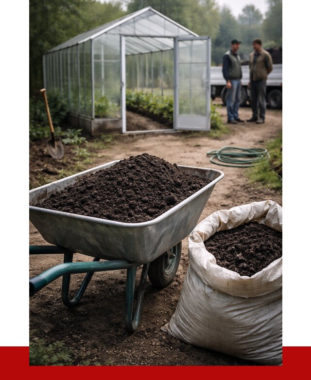 Чернозем для теплицы в Краснотурьинске с доставкой от 1595 р. | ПРОНЕРУДКту