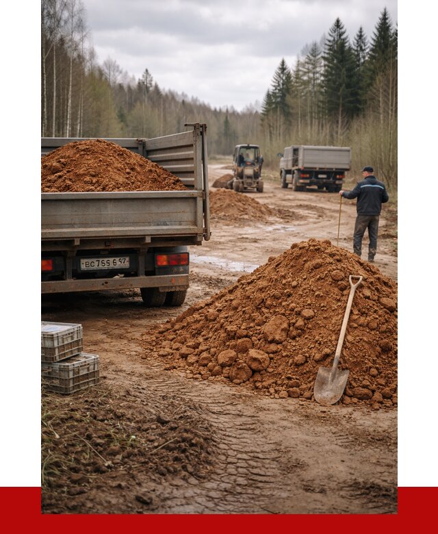 Глина и суглинки в Краснотурьинске от 4785 р. за куб | ПРОНЕРУДКту