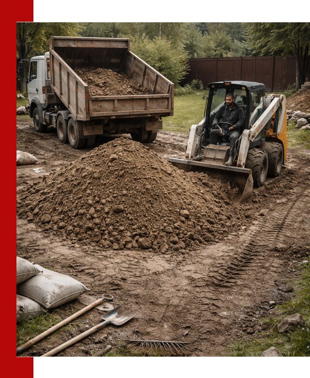 Суглинок для планировки участков в Краснотурьинске с доставкой и выгрузкой