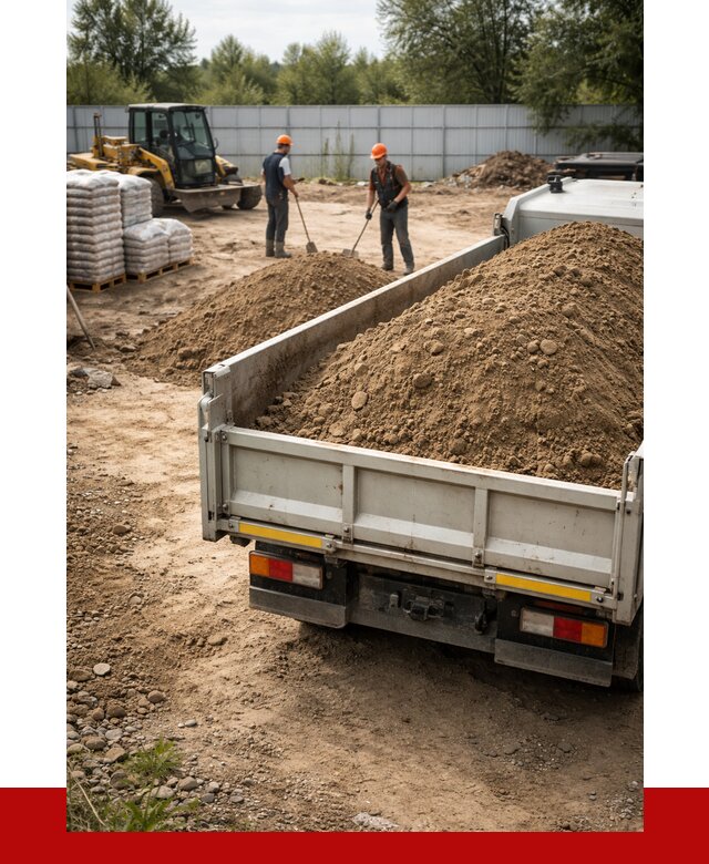 Супесь с доставкой в Краснотурьинске от 2605 р. за куб | ПРОНЕРУДКту