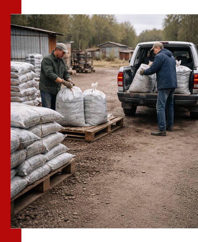 Купить конский навоз в мешках с доставкой в Краснотурьинске