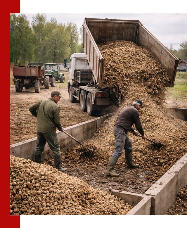 Куриный помет с доставкой в Краснотурьинске оптом и в розницу