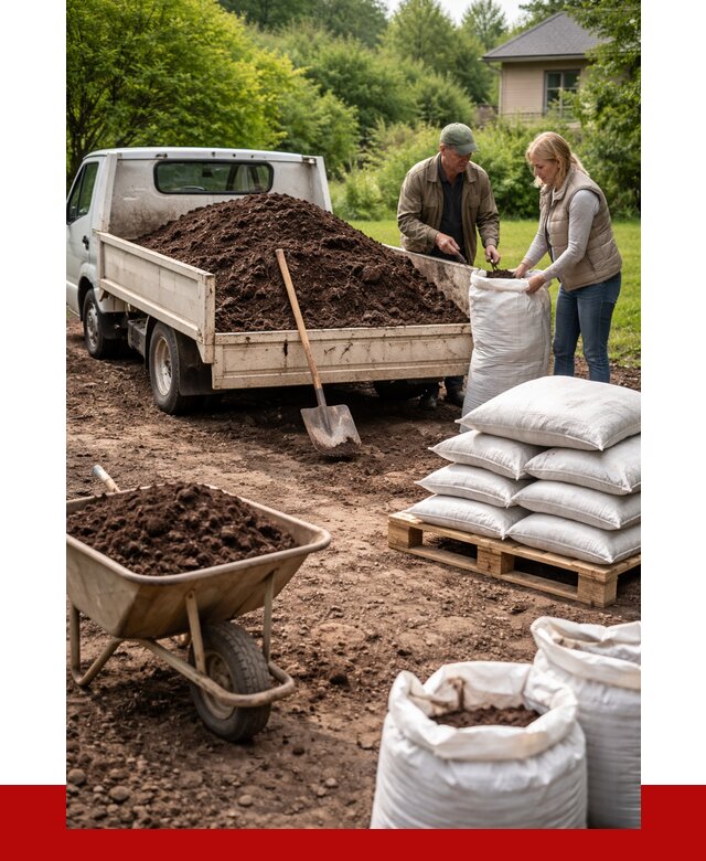 Перегной в мешках с доставкой в Краснотурьинске от 2339 р. | ПРОНЕРУДКту