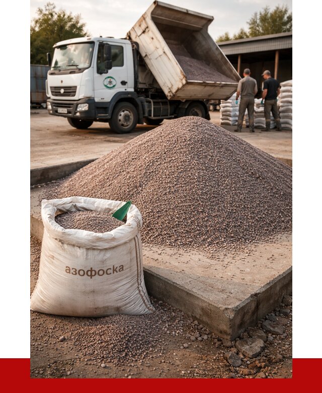 Купить азофоска в Краснотурьинске с доставкой от 1276 р. за куб | ПРОНЕРУДКту