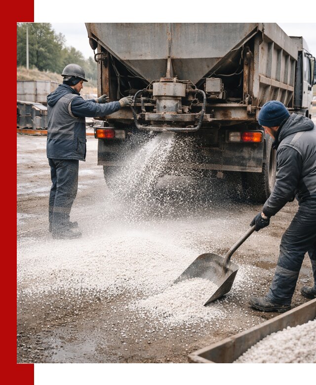 Доставка и продажа хлористого кальция в Краснотурьинске