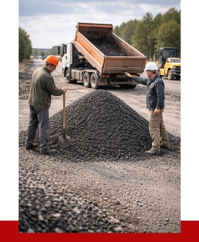 Купить асфальтовую крошку для дорог в Краснотурьинске от 4466 р. | ПРОНЕРУДКту