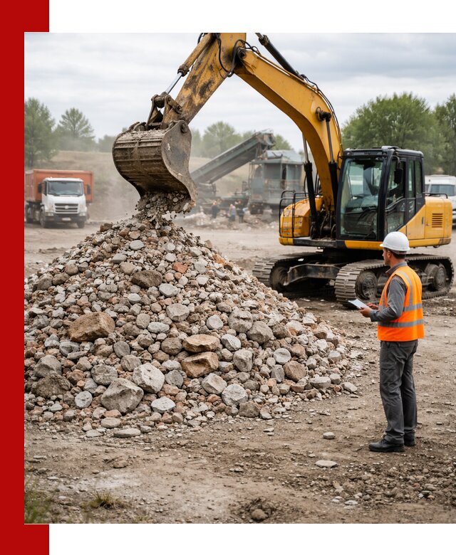 Доставка и вывоз строительного боя в Краснотурьинске