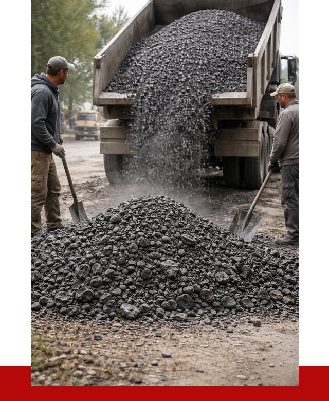 Дробленый асфальт в Краснотурьинске от 2977 р. с доставкой | ПРОНЕРУДКту