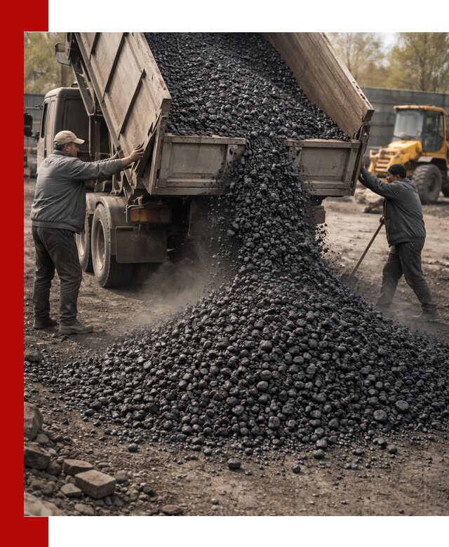 Доставка угля семечка самосвалами в Краснотурьинске