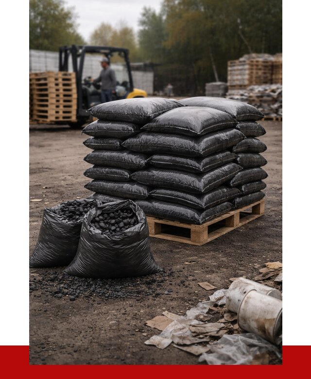 Купить уголь в мешках с доставкой в Краснотурьинске от 7975 р. | ПРОНЕРУДКту
