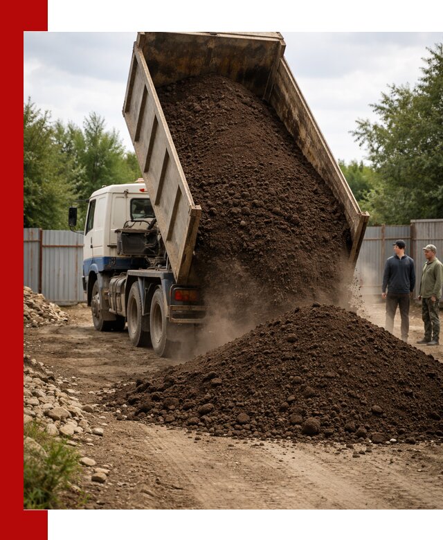 Доставка самосвалом 10 кубов в Краснотурьинске быстро и надёжно