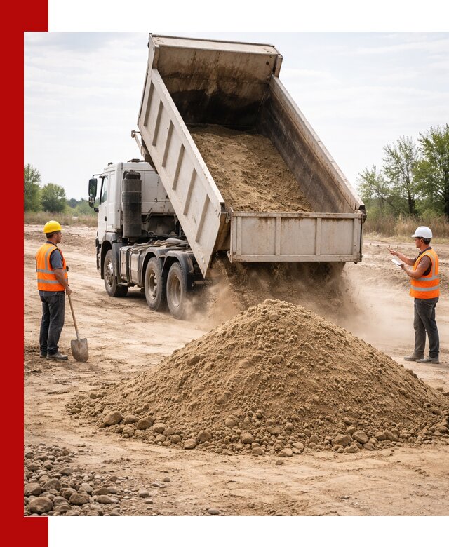 Доставка самосвалом 15 кубов в Краснотурьинске за город и по городу