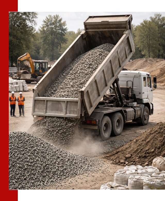 Аренда самосвала в Краснотурьинске для доставки сыпучих и нерудных материалов