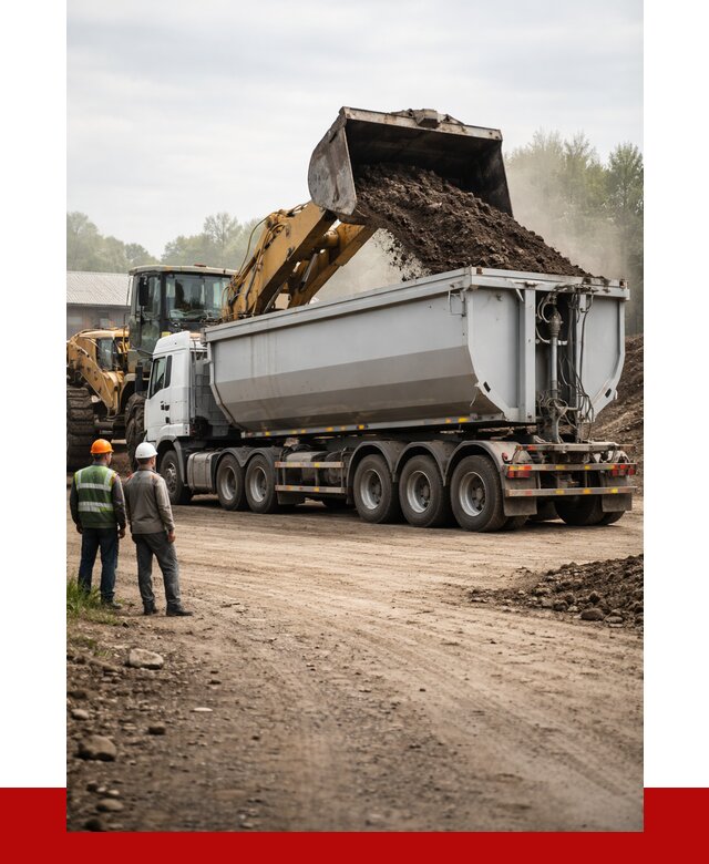 Аренда Тонар 40 тонн в Краснотурьинске от 6911 руб. в сутки | ПРОНЕРУДКту