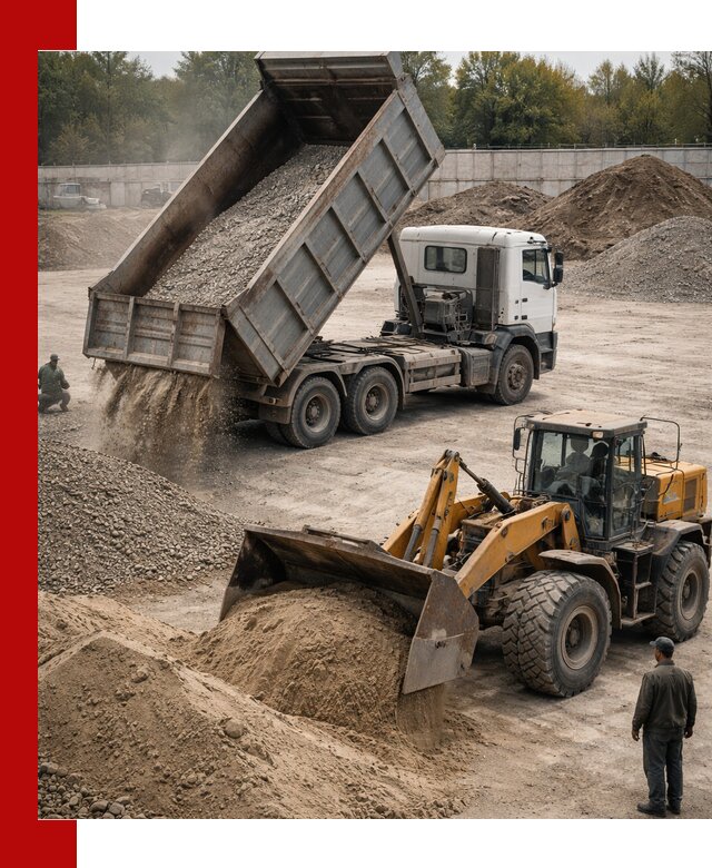 Перевозка сыпучих грузов самосвалами и бортовыми в Краснотурьинске