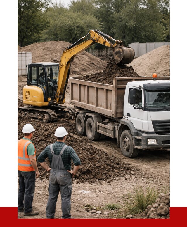 Вывоз грунта в Краснотурьинске от 4785 р. самосвалом | ПРОНЕРУДКту