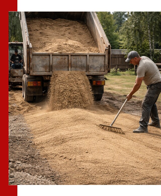 Отсыпка участка песком в Краснотурьинске быстро и качественно