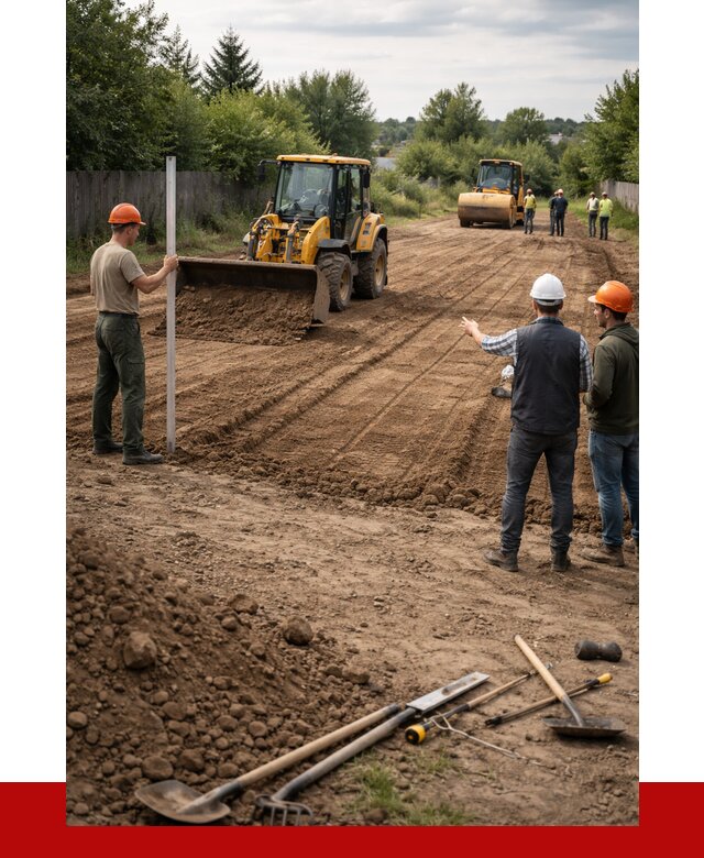 Планировка участка грунтом в Краснотурьинске от 4785 р ПРОНЕРУДКту