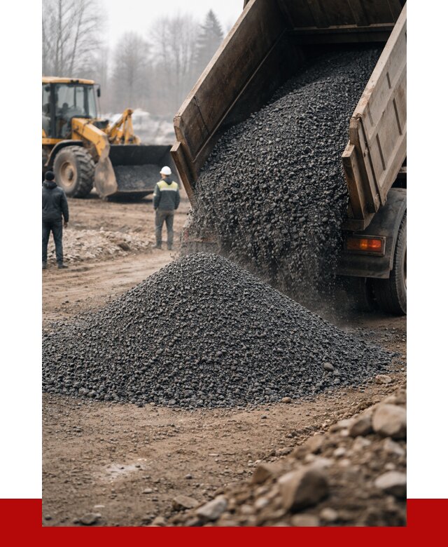 Асфальтовая крошка в Краснотурьинске с доставкой от 1914 р. | ПРОНЕРУДКту